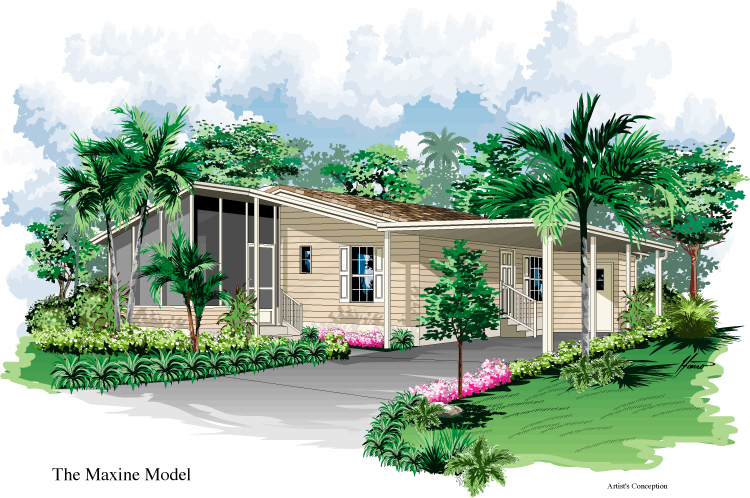 Maxine model home elevation