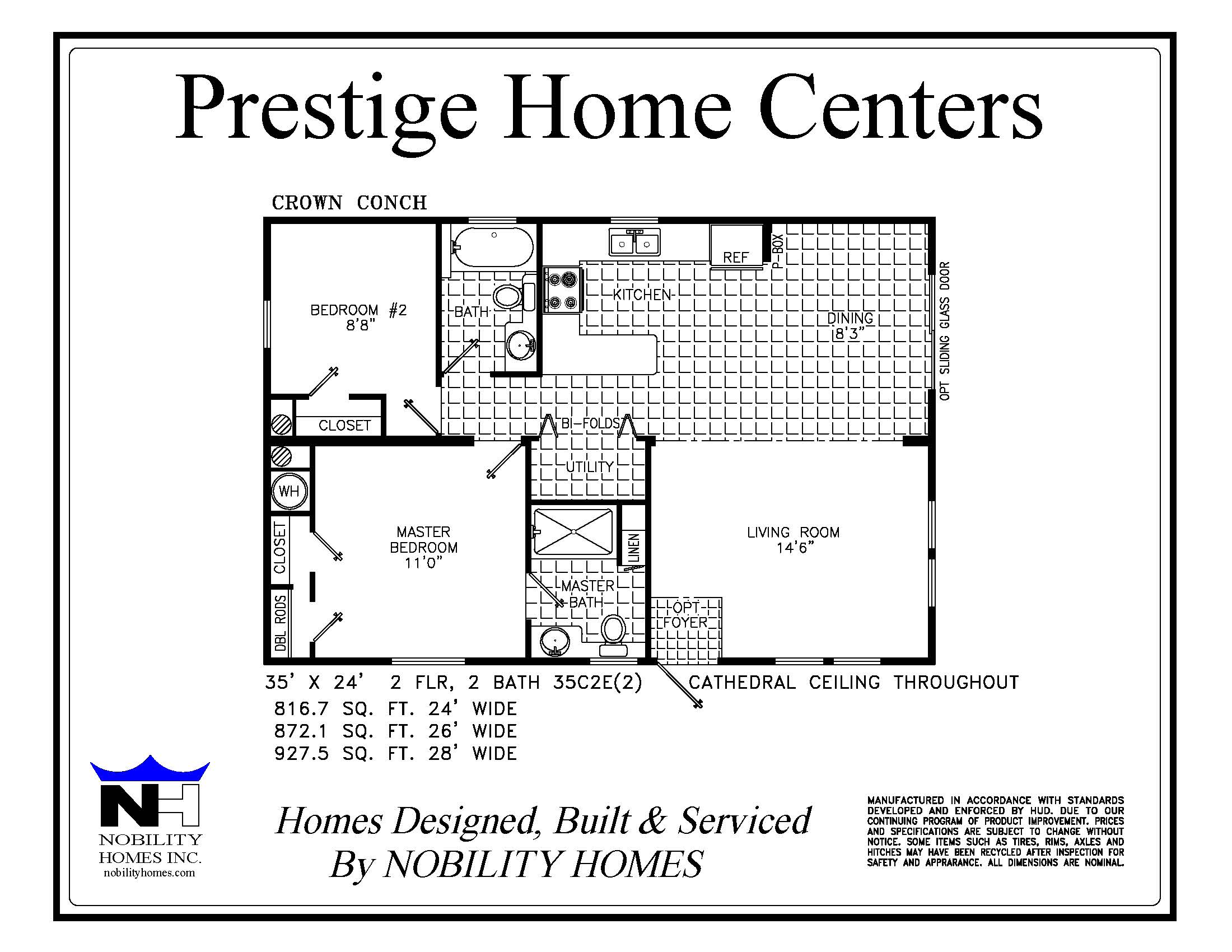 Crown Conch floor plan thumbnail
