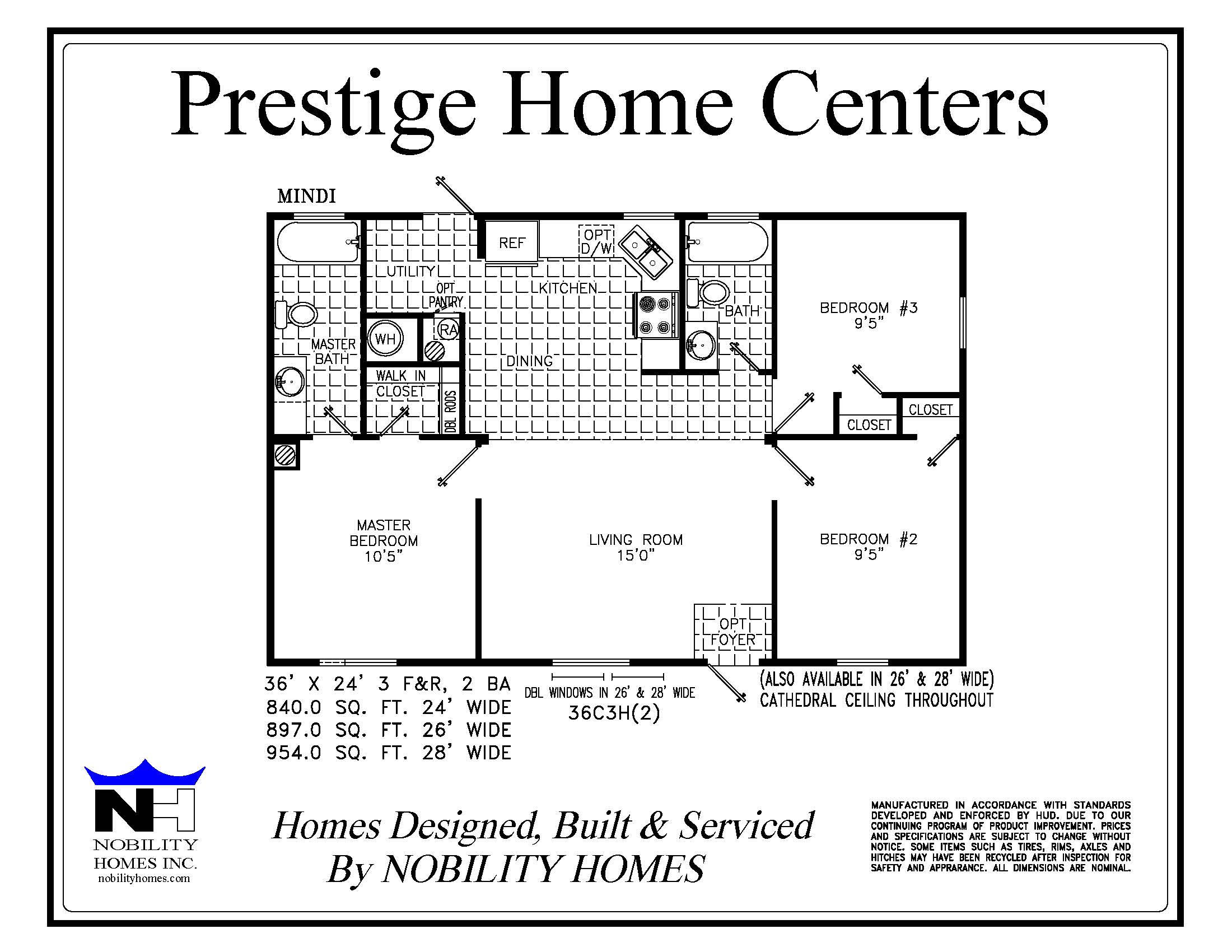 Mindi floor plan thumbnail