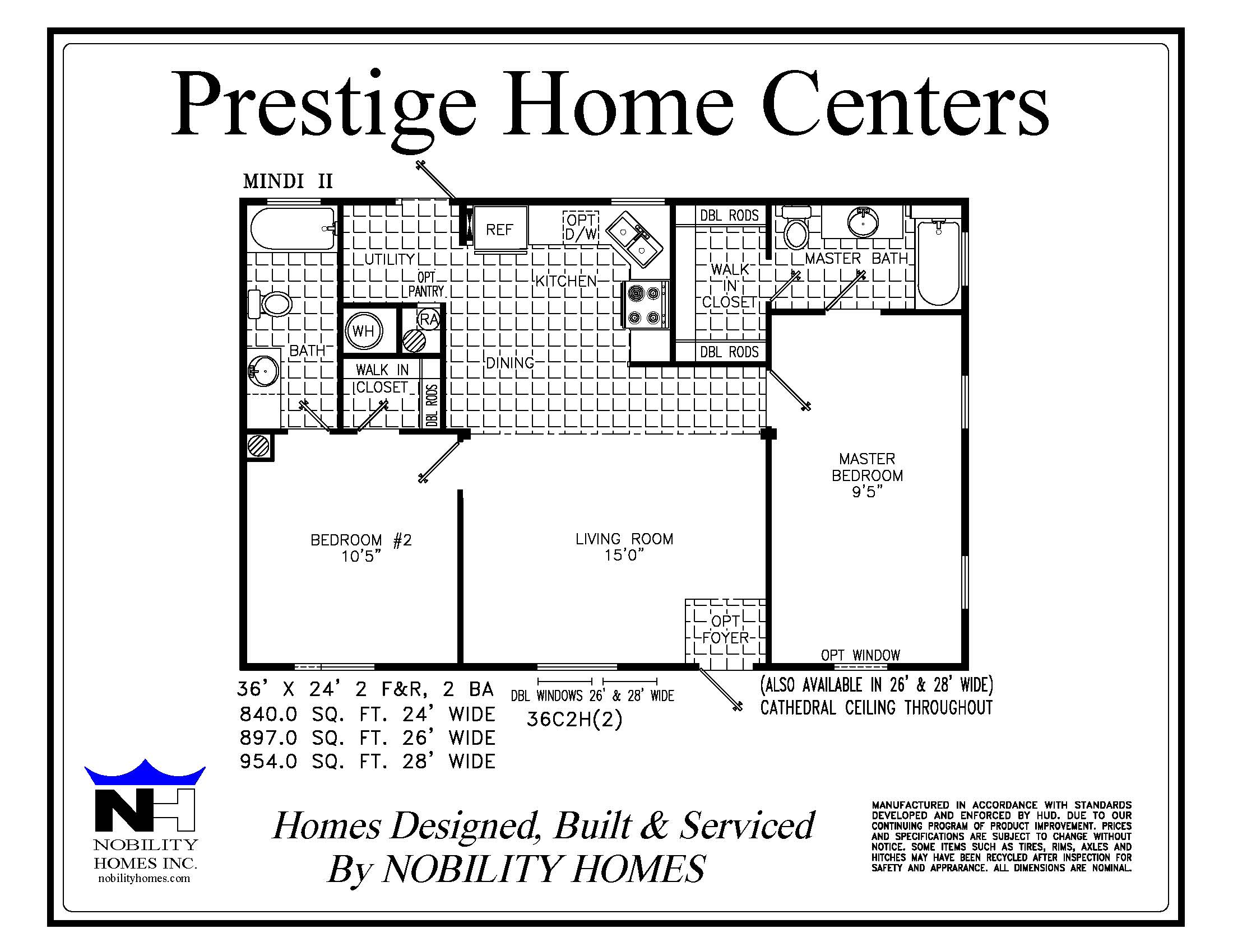Mindi II floor plan thumbnail