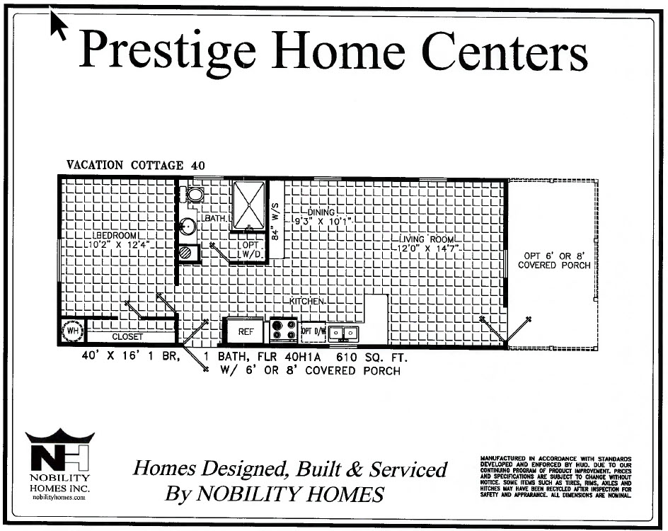 Vacation Cottage floor plan thumbnail